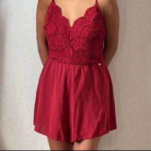 Guess Lace Top Romper Size Medium